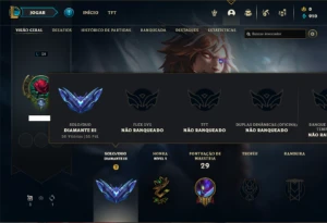 Conta diamante 3 com 25 Champs e 3 Skins ( 55 PDL ) - League of Legends LOL