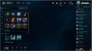 Conta com muitas skins GOLD IV - League of Legends LOL