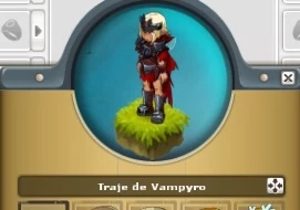 TRAJE VAMPYRO - Wakfu