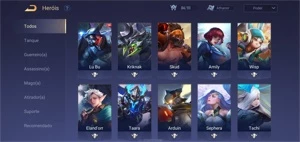 Contas Arena Of Valor - Outros