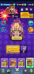 Conta Clash Royale