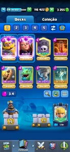 Conta Clash Royale