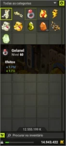 CONTA LV 199 ENIRIPSIA HELIOBOROS + MULTIPLAS PROF LV 200 - Dofus