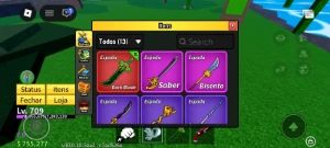 Conta Blox Fruit - Roblox