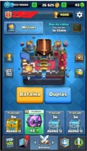 Conta Clash Royale Arena Lendária com 12 cartas Lendárias!