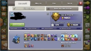 CV 12 clash of clans bem upado!