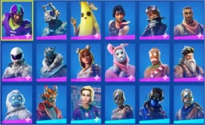 Cavaleiro Negro + Muitas Skins - Fortnite