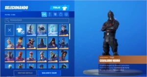 Cavaleiro Negro + Muitas Skins - Fortnite
