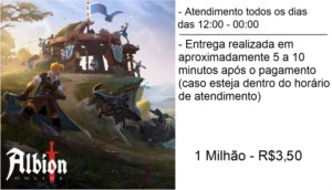 Prata albion online PC