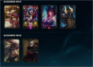 Conta lol Gold IV  - 30 skins - 52 champs - SKIN RARA com RP - League of Legends