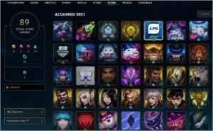Conta lol Gold IV  - 30 skins - 52 champs - SKIN RARA com RP - League of Legends