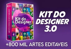 💥Kit Do Designer 3.0 | + 800,000 Artes Editáveis