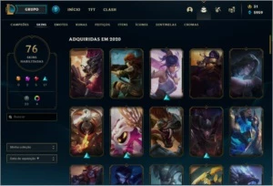 VENDO CONTA PLATINA 2 BARATO - League of Legends LOL