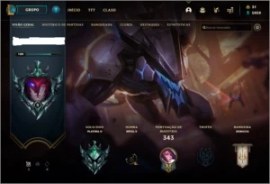 VENDO CONTA PLATINA 2 BARATO - League of Legends LOL