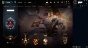 Conta com 158 Skins/ Ouro - League of Legends LOL