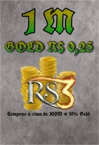 Runescape RS3 100M gold R$ 25,00