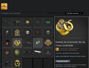 Conta Steam Csgo Prime +100 Jogos - Counter Strike