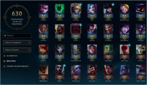 D4 Com mais de 130 skins - League of Legends LOL