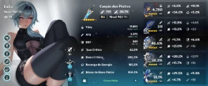 Conta america End Game 100%  com 26 t5 Eula C6 R4 - Genshin Impact