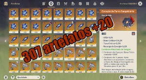 Conta america End Game 100%  com 26 t5 Eula C6 R4 - Genshin Impact