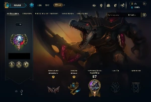 CONTA LVL 40 - 40 campeões e 10 skins sendo 5 LEGADO - League of Legends LOL