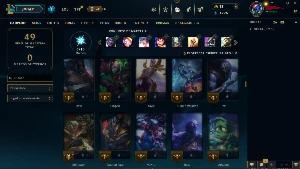CONTA LVL 39 - 35 campeões/10 skins sendo 5 LEGADO - League of Legends LOL