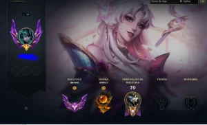conta mestre - League of Legends LOL