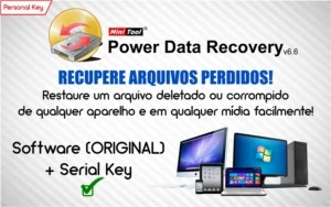 RECUPERE ARQUIVOS PERDIDOS! c/Power Data Recovery - Softwares e Licenças