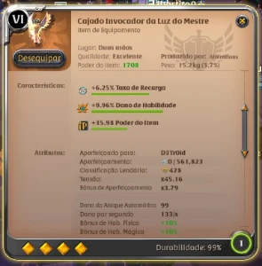 Vendo Set Hce - Albion Online