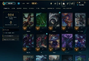 Platina 2 com 80 Champs e 28 Skins ( MONO JG ) - League of Legends LOL