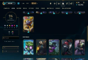 Platina 2 com 80 Champs e 28 Skins ( MONO JG ) - League of Legends LOL