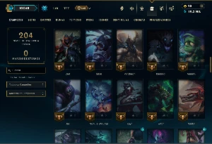 Platina 2 com 80 Champs e 28 Skins ( MONO JG ) - League of Legends LOL