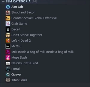 Conta Steam CSGO Prime + 30 jogos pagos - Outros