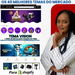 Pacote De Temas Shopify + De 40 Temas Exclusivos [2025] - Outros
