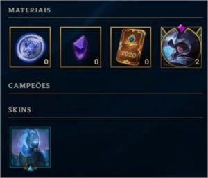 Conta diamante 4 56% de win rate lvl 42 - League of Legends LOL