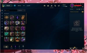 League of legends -platina 4 41 k de essencia azul 10 gemas LOL