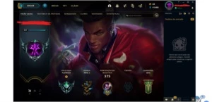 League of legends -platina 4 41 k de essencia azul 10 gemas LOL