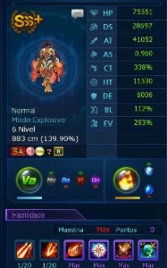 Cuenta End Game (Omm - U) (Mire Los Prints) - Ladmo/Omega - Digimon Masters Online