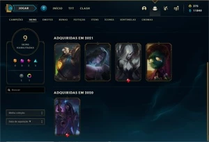 Conta LOL - Mestre - League of Legends