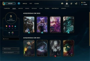 Conta LOL - Mestre - League of Legends