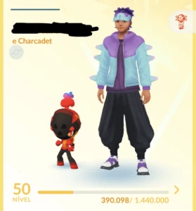 Pokémon go, conta level 50…