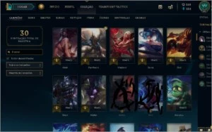 CONTA PLATINA 4 IV + 508 RP BARATO - League of Legends LOL