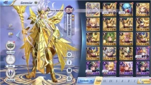 SAINT SEIYA AWAKENING - COM 1200 GEMAS AVANÇADAS E LIVROS SSA