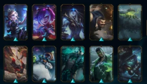 Conta Esmeralda 1 Nivel 284 - Todos Os Campeões - 69 Skins - League of Legends LOL