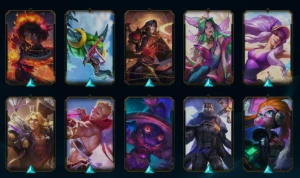 Conta Esmeralda 1 Nivel 284 - Todos Os Campeões - 69 Skins - League of Legends LOL