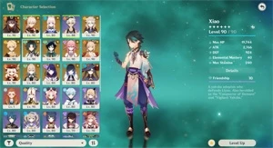 Conta end game AR 56 - Ayaka c1 bis + Eula c1 Bis + Biss - Genshin Impact