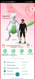 Conta Pokémon Go 41