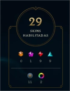 Conta Diamante 4 honra nvl 5 - League of Legends LOL