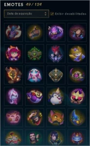 Conta Diamante 4 honra nvl 5 - League of Legends LOL