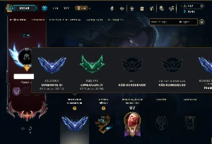 Conta Diamante 3 com 55 Champs e 26 Skins +2 Prestigios